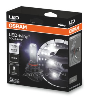 H10 12V-LED (PY20d) 6000K 13W LEDriving FOG LAMP (..2 .) 9645CW