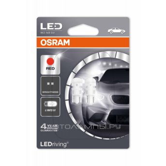 Osram W5W T10 6000K LEDriving Standart