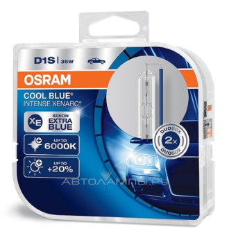 D1S 85V-35W (PK32d-2)  5500K Xenarc Cool Blue Intense (2.) (Osram) 66140CBI-HCB